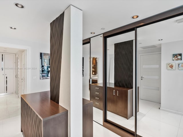 bathroom featuring tile patterned floors