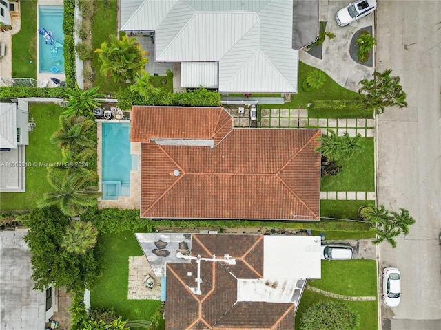 drone / aerial view