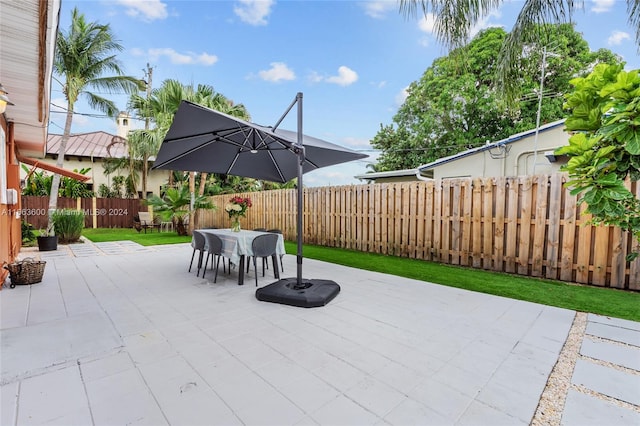 view of patio / terrace