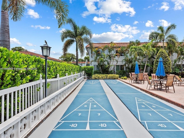659 W Oakland Park Blvd Unit 218C, Oakland Park, FL 33311 - view of property's community with shuffleboard