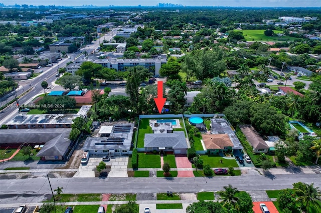540 NE 142nd St, North Miami, FL 33161 - aerial overview of property's location