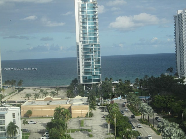 view of water feature