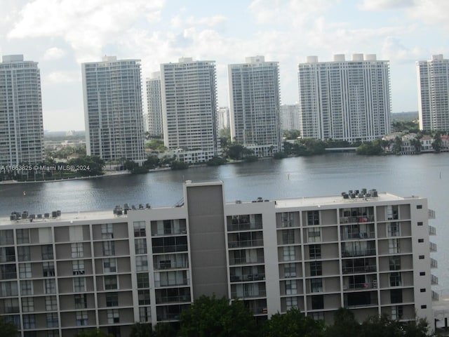 property view of water