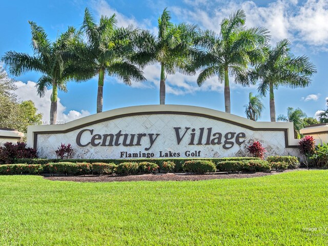 13255 SW 9th Ct Unit 114G, Pembroke Pines, FL 33027 - community sign with a lawn