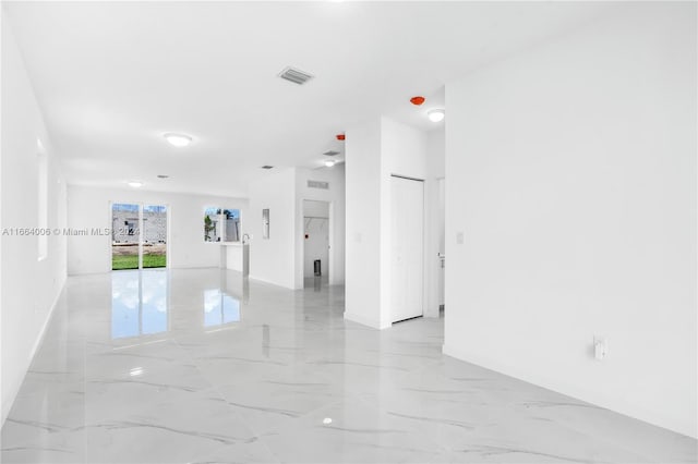 22425 SW 125th Ave Unit 22425, Miami, FL 33170 - spare room with visible vents, baseboards, and marble finish floor