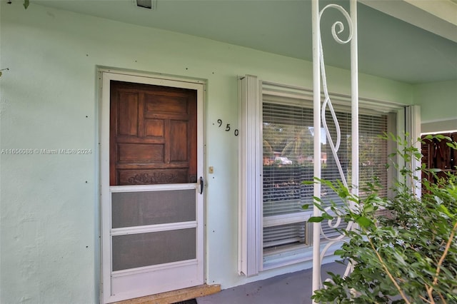 view of property entrance