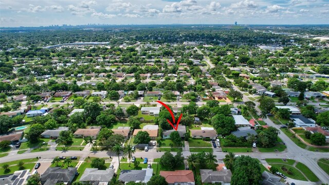 aerial view