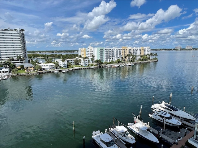 property view of water