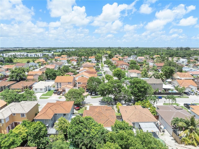 birds eye view of property featuring a residential view