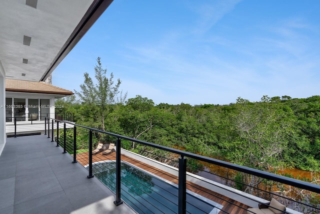 325 Campana Ave, Coral Gables, FL 33156 - balcony with a view of trees