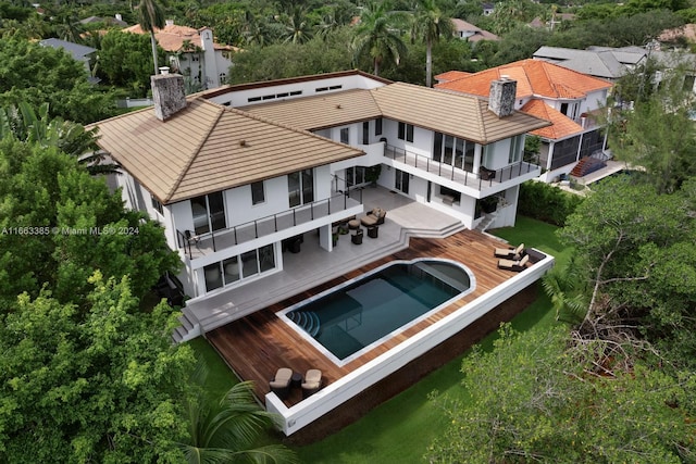 325 Campana Ave, Coral Gables, FL 33156 - aerial view of property and surrounding area