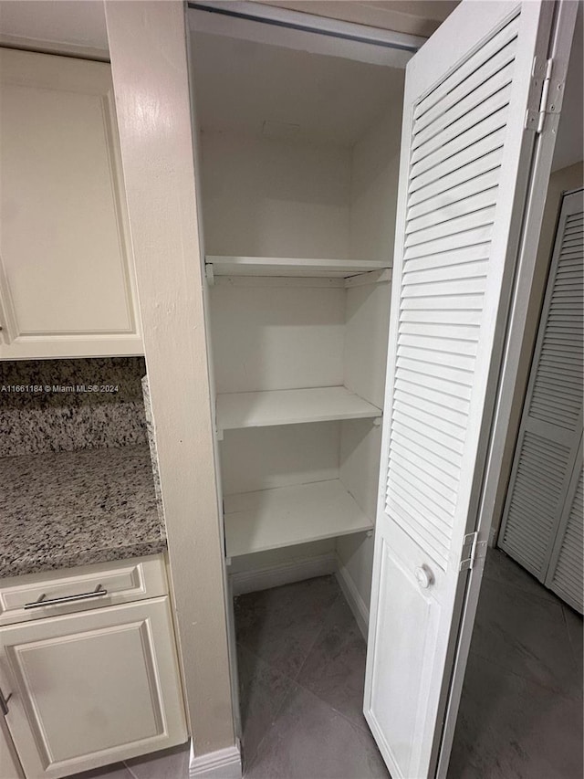 view of pantry