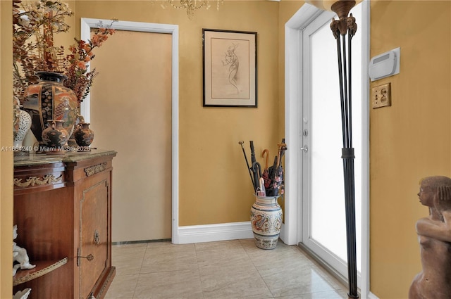 1407 San Marco Ave, Coral Gables, FL 33134 - corridor with baseboards