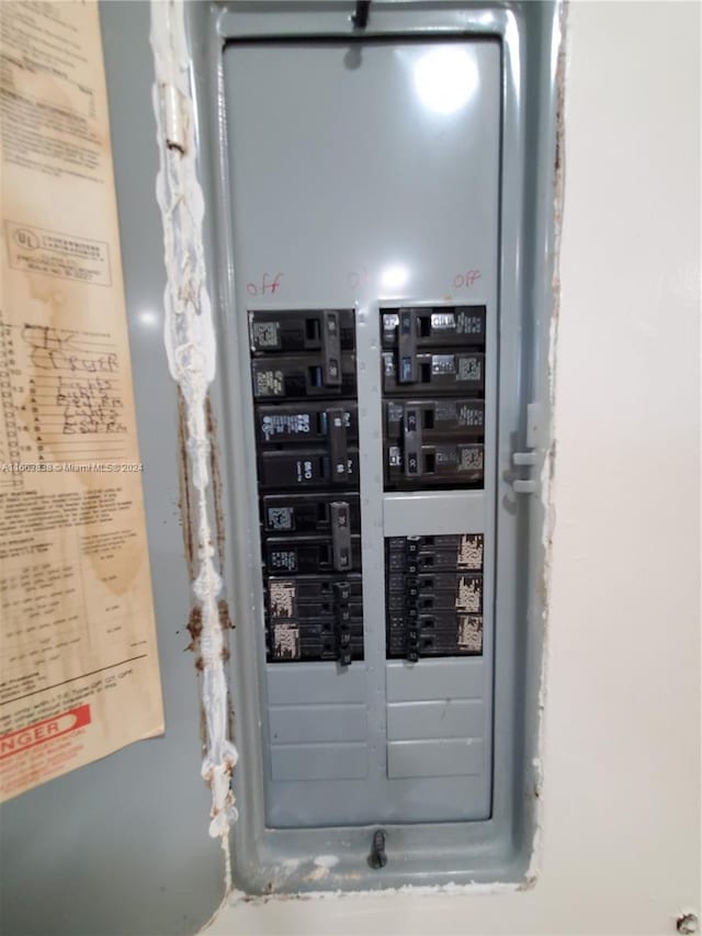 utilities with electric panel