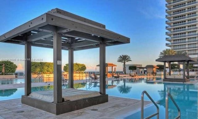 1830 S Ocean Dr Unit 4709, Hallandale Beach, FL 33009 - community pool with a gazebo