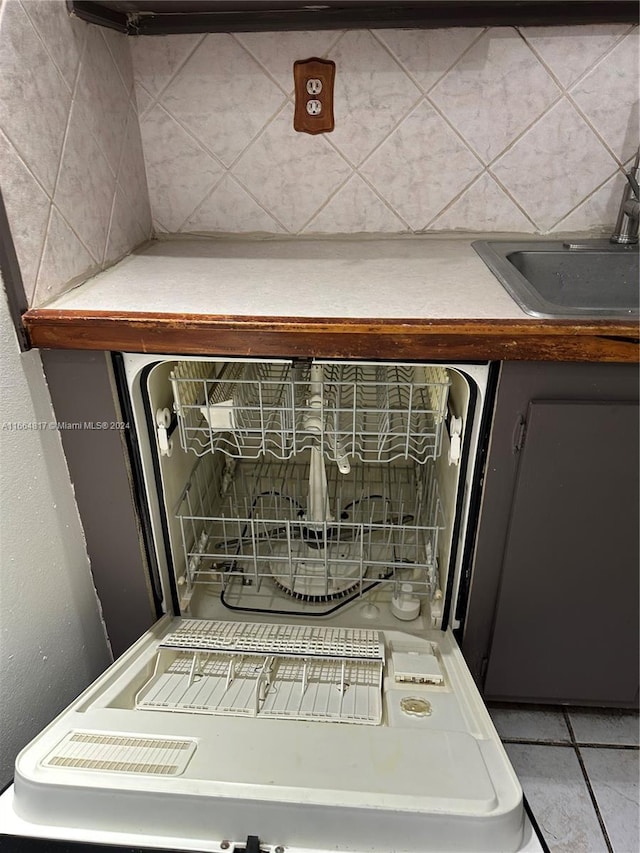 room details with dishwasher