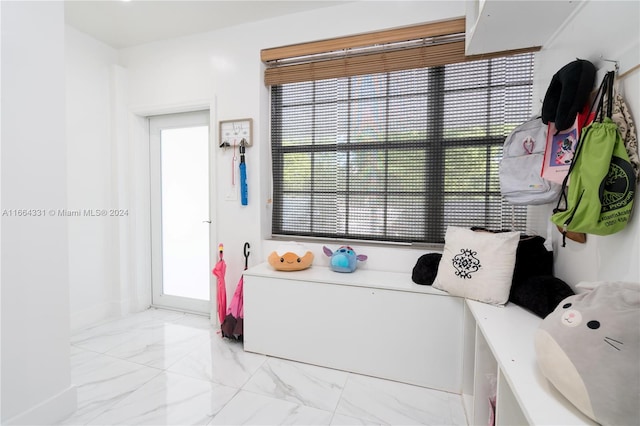 view of clothes washing area