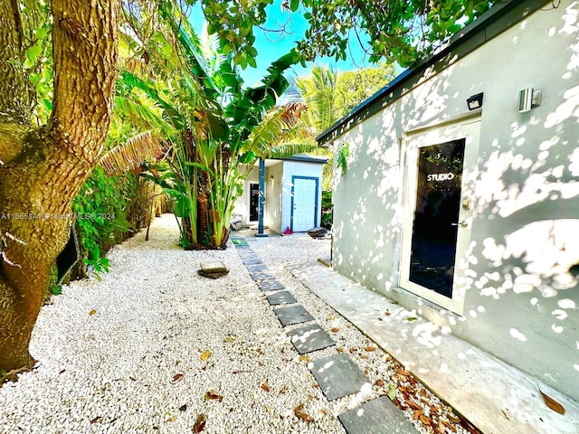 view of yard featuring a patio area