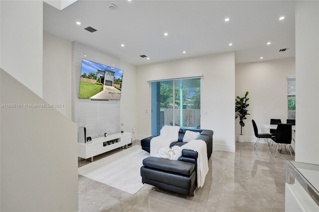 view of sitting room