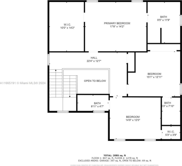 4593 Meadow Green Trl, Lake Worth, FL 33463 - property floor plan