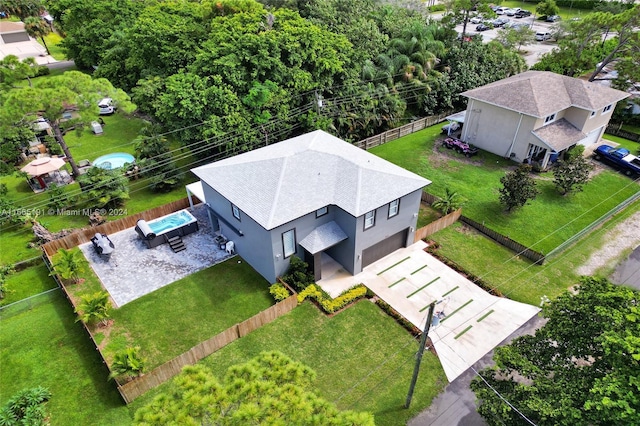 4593 Meadow Green Trl, Lake Worth, FL 33463 - view from above of property