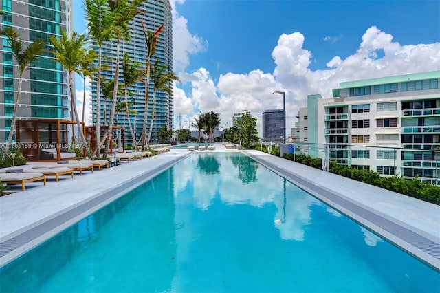 view of swimming pool