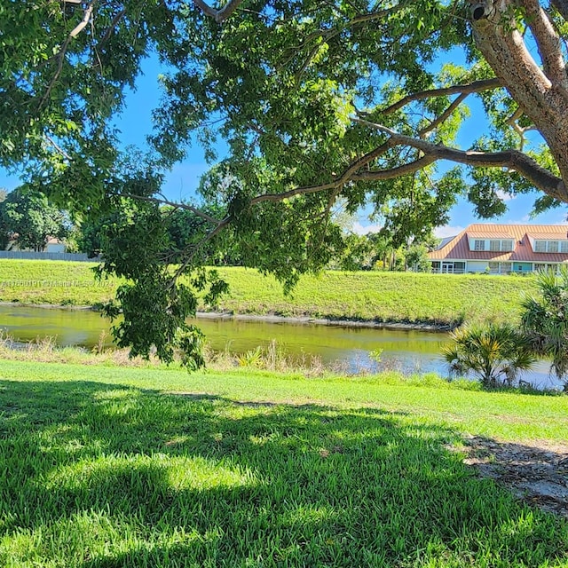 property view of water