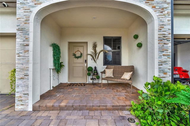 view of property entrance