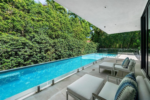 5327 N Bay Rd, Miami Beach, FL 33140 - view of swimming pool featuring a patio