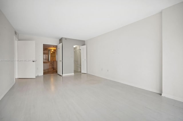 interior space featuring hardwood / wood-style flooring