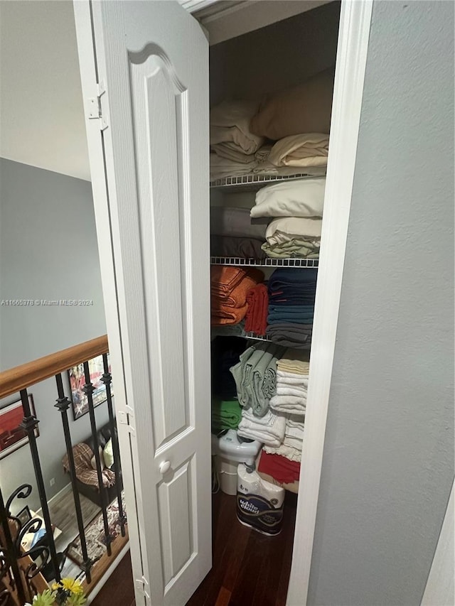 view of closet