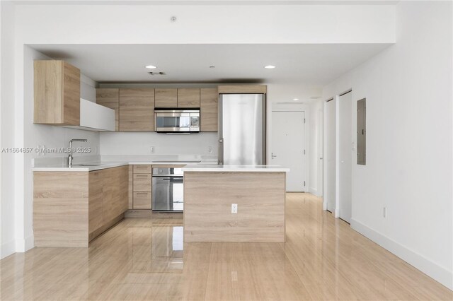 unfurnished room featuring a wall of windows