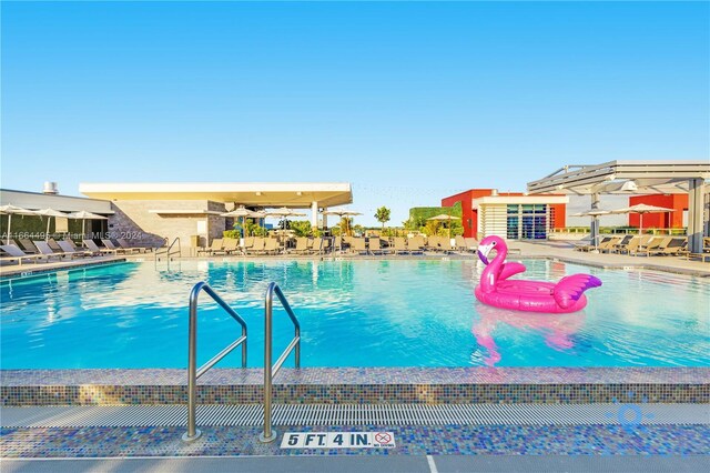 777 N Ocean Dr Unit N319, Hollywood, FL 33019 - community pool featuring a patio