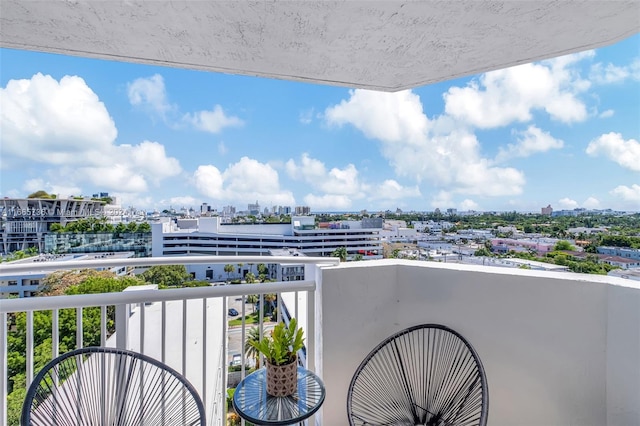1621 Bay Rd Unit 1105, Miami Beach, FL 33139 - balcony with a city view
