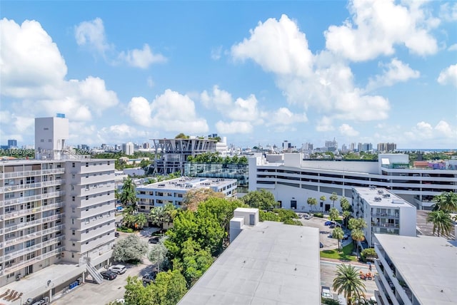 1621 Bay Rd Unit 1105, Miami Beach, FL 33139 - drone / aerial view with a view of city