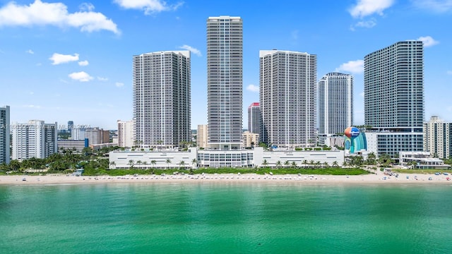 city view with a view of the beach and a water view