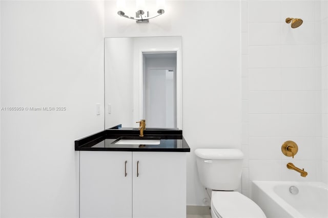8095 Crystal Downs Ave, Boca Raton, FL 33434 - bathroom with vanity and shower / tub combination