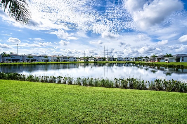 property view of water