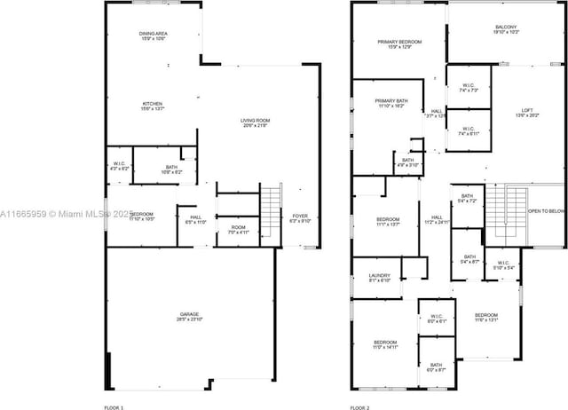 8095 Crystal Downs Ave, Boca Raton, FL 33434 - view of room layout