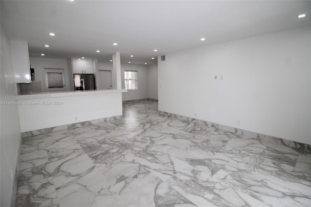 view of unfurnished living room