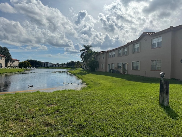 property view of water