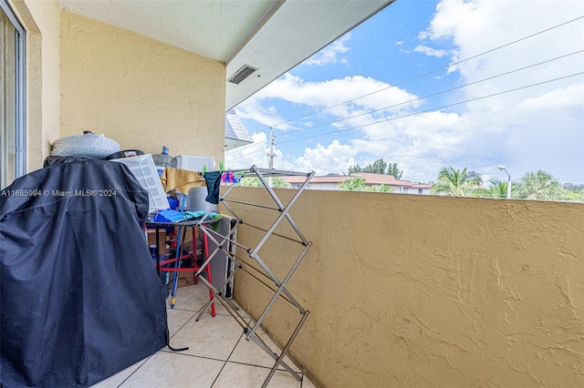 exterior space with a balcony