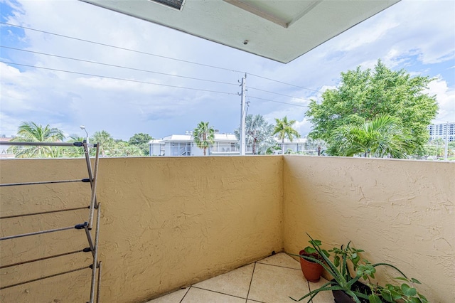 view of patio / terrace featuring a balcony