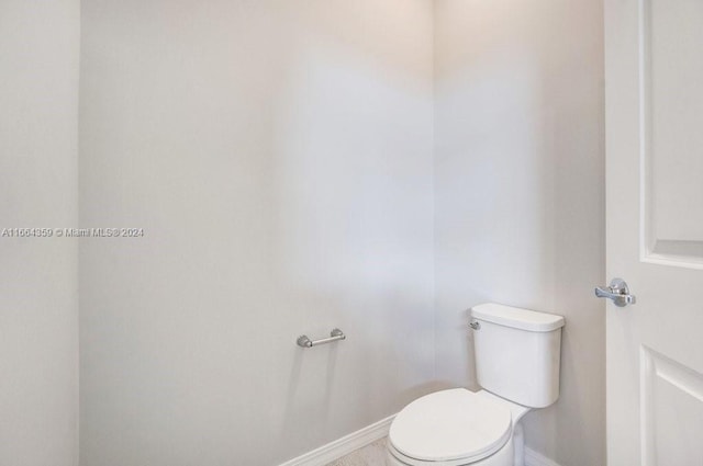 bathroom with toilet