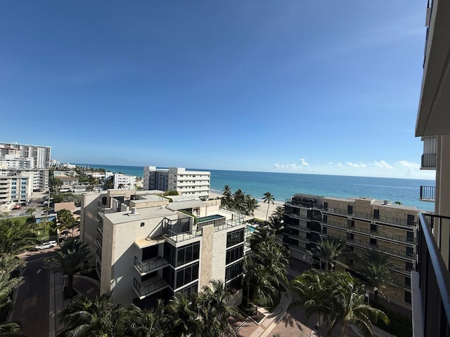 city view featuring a water view