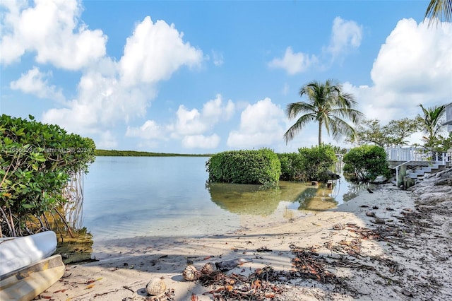 property view of water