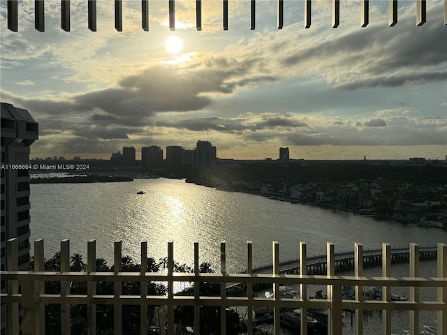 2 Grove Isle Dr Unit B1708, Miami, FL 33133 - water view with nearby urban area