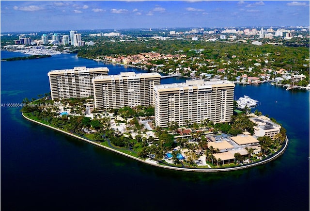 2 Grove Isle Dr Unit B1708, Miami, FL 33133 - view of urban area featuring a large body of water