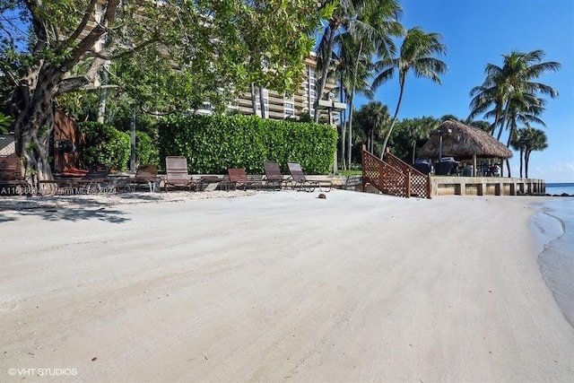 2 Grove Isle Dr Unit B1708, Miami, FL 33133 - view of dirt / gravel road featuring a water view