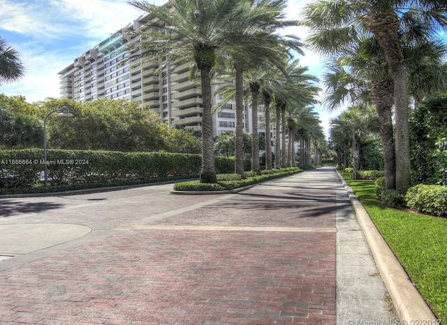 2 Grove Isle Dr Unit B1708, Miami, FL 33133 - view of road featuring curbs